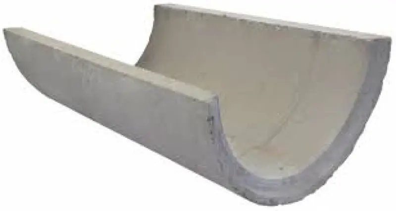 Calha de concreto DN40 simples