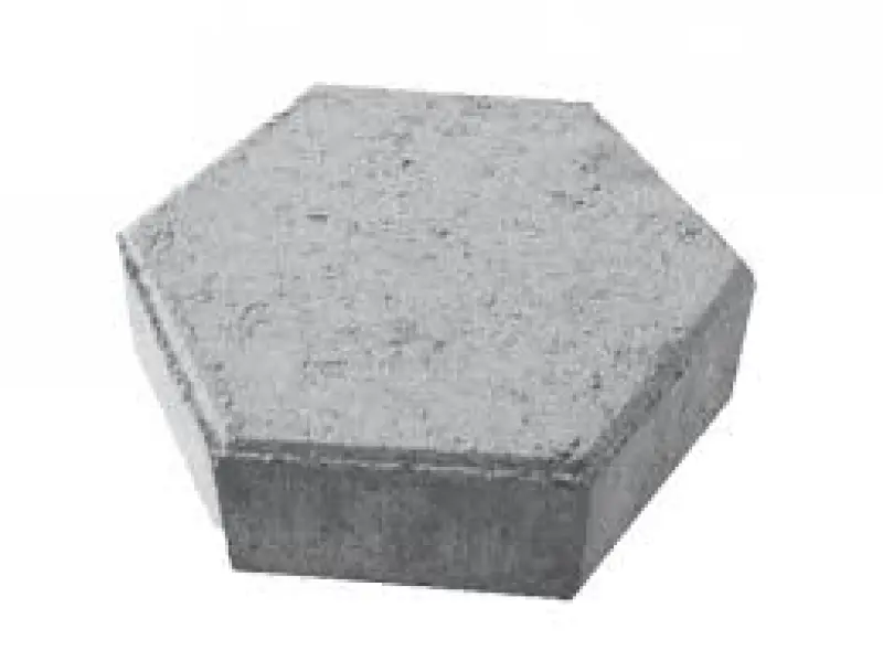 Lajota sextavada 30x30x08cm - 35 MPA