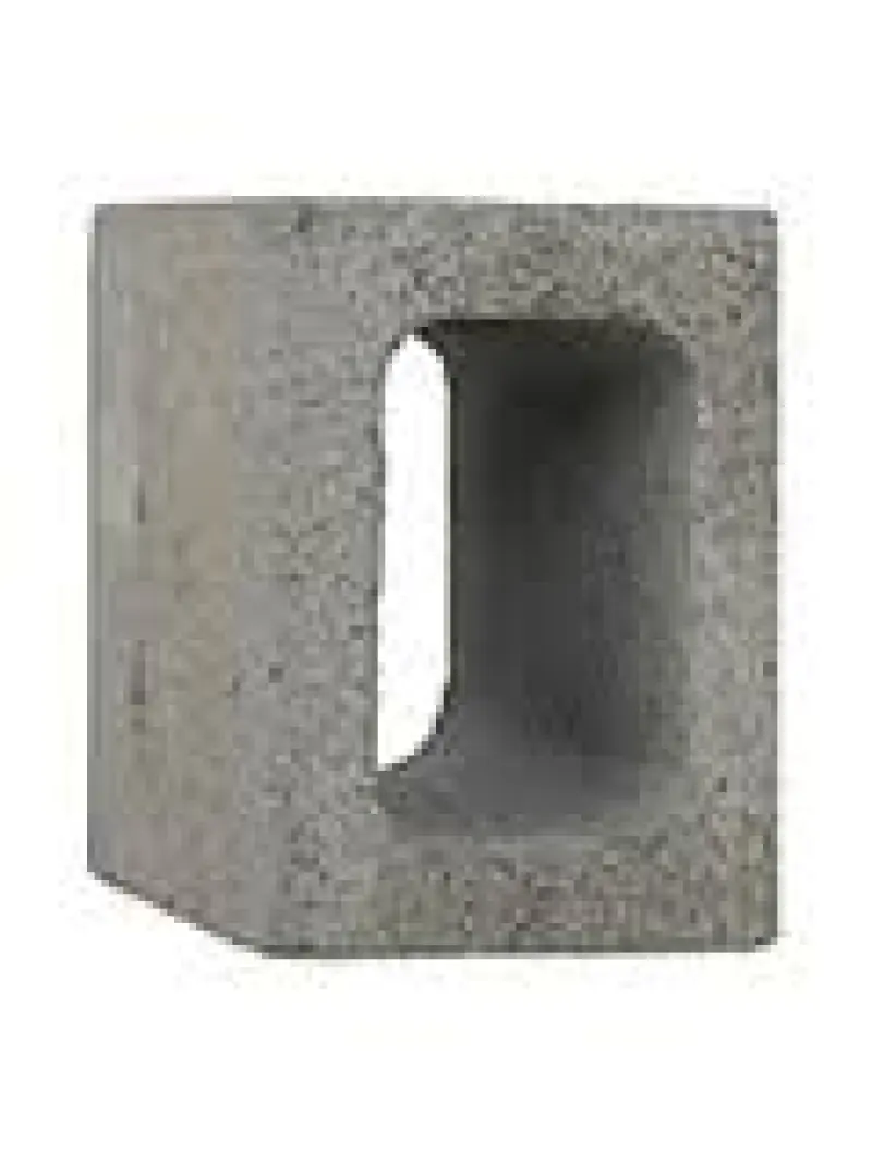 Meio bloco estrutural 14x19x19cm