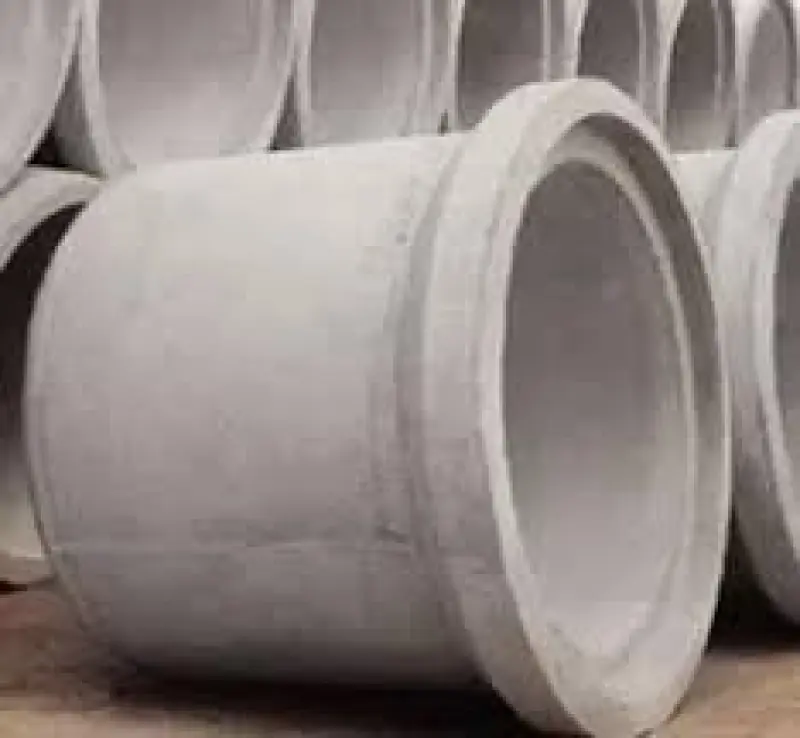 Tubo de Concreto DN100 PA1 Reforço de Ferro - Ponta/Bolsa